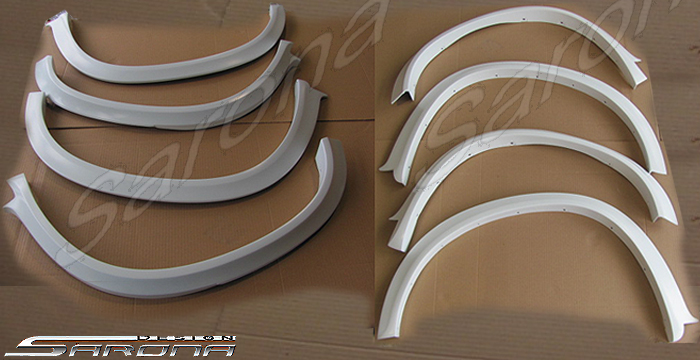 Custom BMW X5  SUV/SAV/Crossover Fender Flares (2007 - 2011) - $690.00 (Part #BM-001-FF)